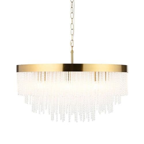 Endon Anistoria Grand 9Lt Pendant 115347 By Massive Lighting