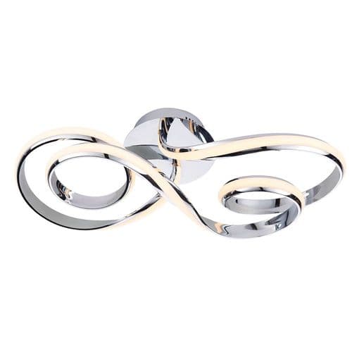 Endon Aria Semi Flush 76393 By Massive Lighting