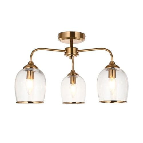 Endon Ashcroft 3lt Semi Flush 120616 By Massive Lighting