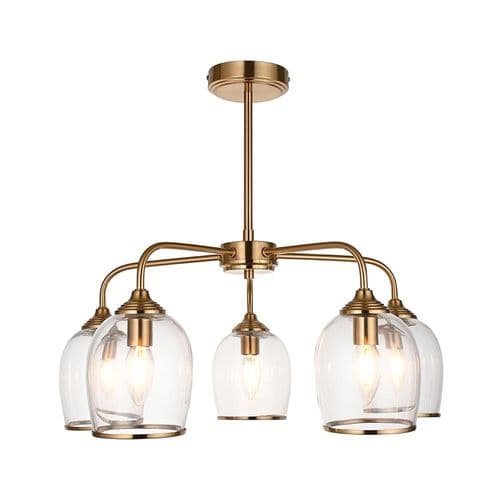 Endon Ashcroft 5lt Pendant 120618 By Massive Lighting