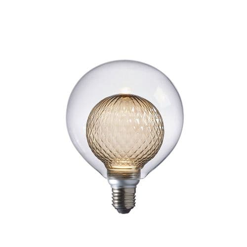 Endon Aylo Grey E27 LED 98081 By Massive Lighting