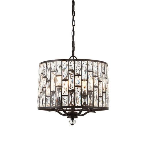 Endon Belle 5lt Pendant 69390 By Massive Lighting
