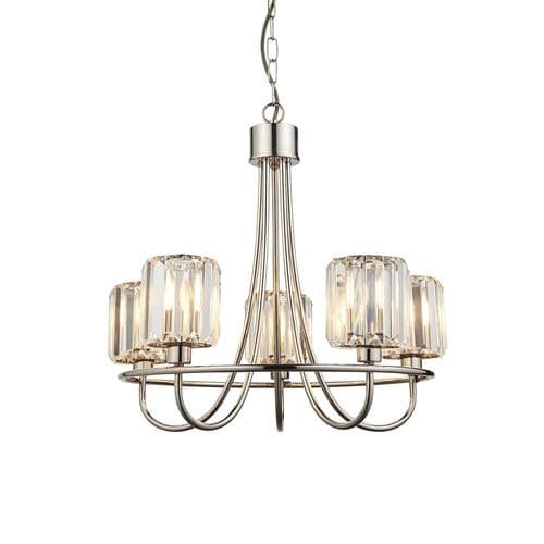 Endon Berenice 5lt Pendant 104108 By Massive Lighting