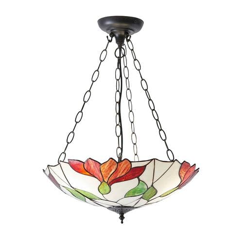 Endon Botanica Inverted 3lt Pendant 70946 By Massive Lighting