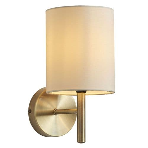 Endon Brio 1lt Wall BRIO-1WBAB By Massive Lighting