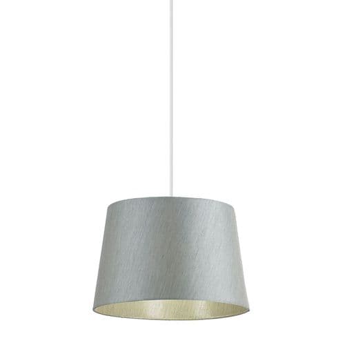 Endon Cordelia 12" Shade CORDELIA-12SIL-L By Massive Lighting