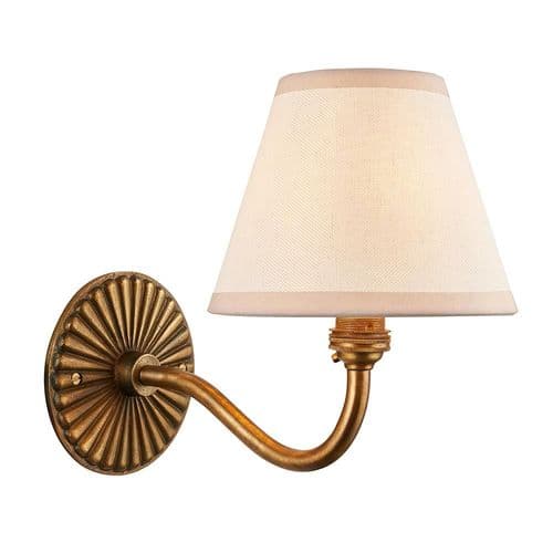 Endon Dahlia Curve & Ivy 16cm Wall 115313 By Massive Lighting