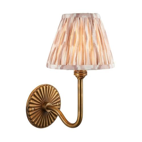 Endon Dahlia Swan & Ikat 16cm Wall 115298 By Massive Lighting