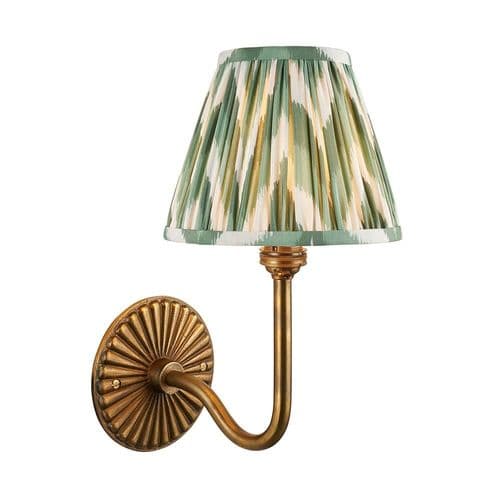 Endon  Dahlia Swan & Zigzag 16cm Wall 115292 By Massive Lighting
