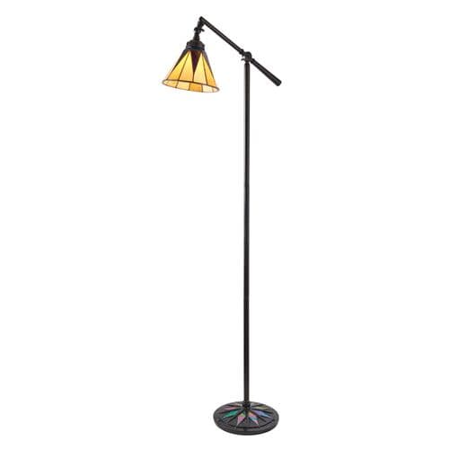 Endon Dark Star Task Floor SW 74355 By Massive Lighting