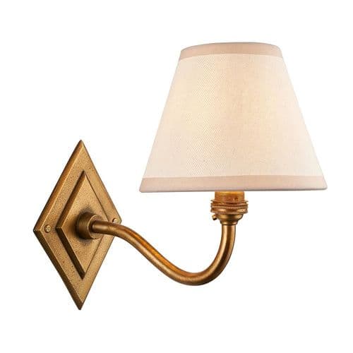 Endon Diamond Curve & Ivy 16cm Wall 115405 By Massive Lighting