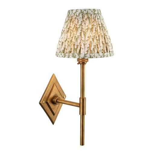 Endon Diamond Tall & Leaf 16cm Wall 114133 By Massive Lighting