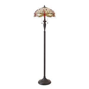 Endon Dragonfly Beige Floor 60w SW 70940 By Massive Lighting