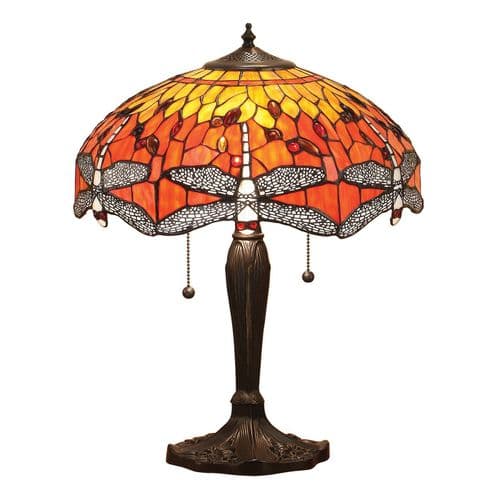 Endon Dragonfly Flame Medium Table 64093 By Massive Lighting