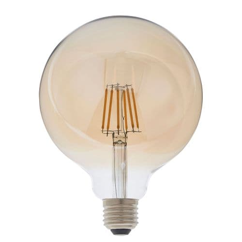 Endon E27 led Filament Globe 125mm Dia 93031 By Massive Lighting