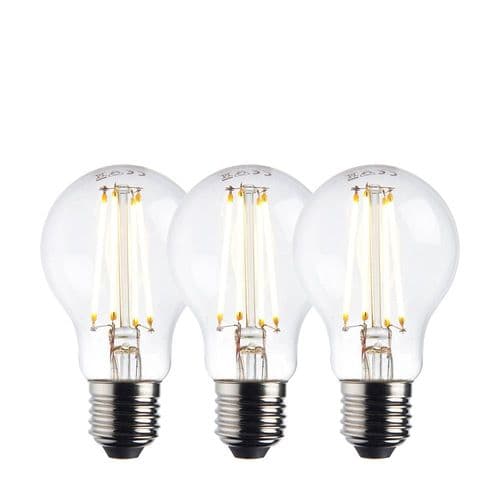 Endon E27 LED Filament GLS - 3 Pack Dimmable 112815 By Massive Lighting