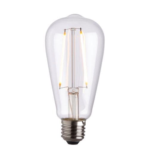 Endon E27 LED Filament Pear 2w Warm White 77106 By Massive Lighting