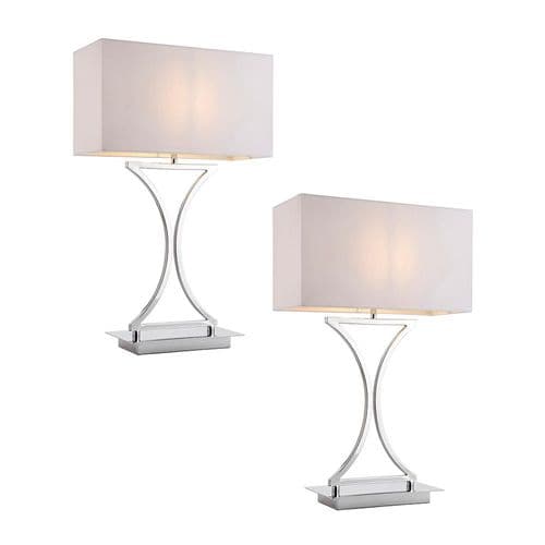 Endon Epalle - Twin Pack Table 99961 By Massive Lighting