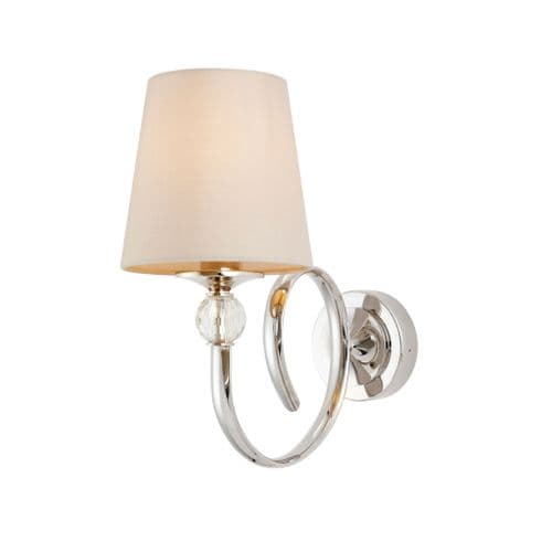 Endon Fabia Single Wall & Marble Shade 40w 74430 By Massive Lighting