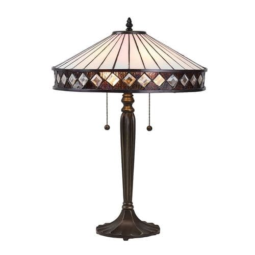 Endon Fargo Medium Table 60w SW 70935 By Massive Lighting