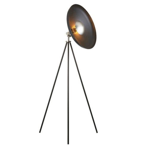 Endon Glo Tripod Floor - Black 96562 By Massive Lighting
