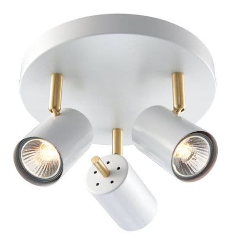 Endon Gull Triple Round 59932 By Massive Lighting