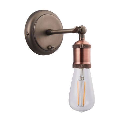 Endon Hal 1lt Wall 40w SW 76338 By Massive Lighting