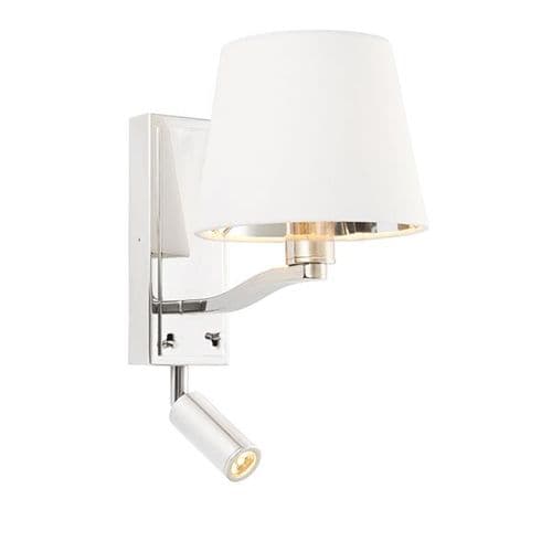 Endon Harvey 1lt Wall & Spot 73027 By Massive Lighting