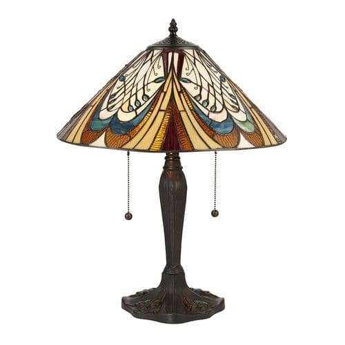 Endon Hector Medium Table 60w SW 64163 By Massive Lighting