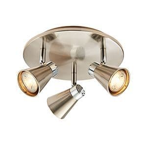 Endon Hyde 3lt Round 3.5w & 2w Warm White 59941 By Massive Lighting
