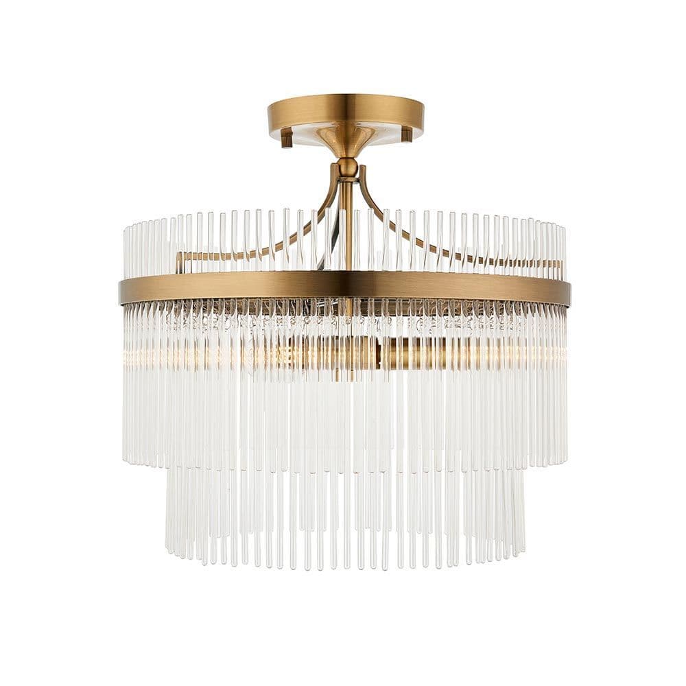 Endon Marietta 3lt Semi Flush 112575 By Massive Lighting
