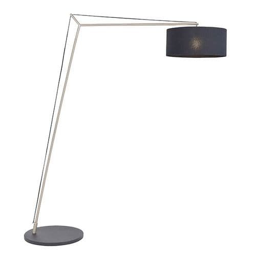 Endon Milan 1Lt Floor - Nickel 92627 By Massive Lighting