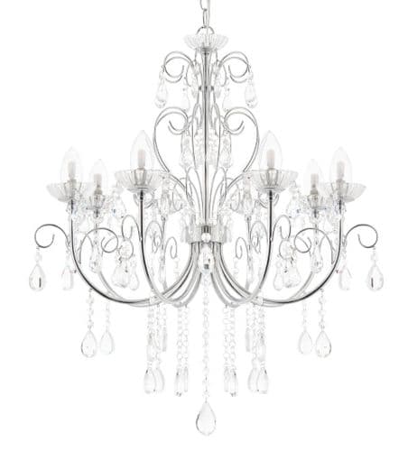 Endon Tabitha 8lt Pendant IP44 18w 72561 By Massive Lighting