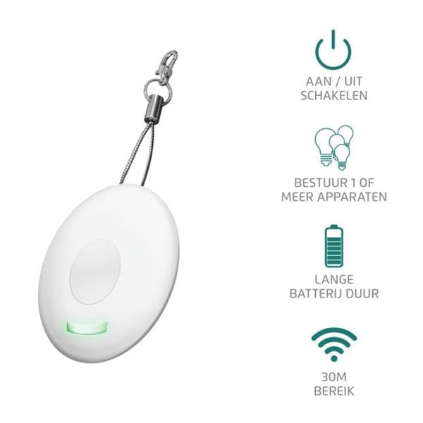 KlikAanKlikUit Keychain Remote Control ACCT-510 70219 By Trust Smart Home