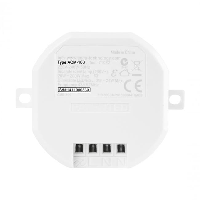 KlikAanKlikUit Multibuiltin Dimmer ACM100 70082 By Trust Smart Home
