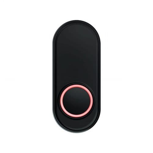 KlikAanKlikUit Wireless Push Button For Doorbells-Black ACDB-8000A 70276 By Trust Smart Home