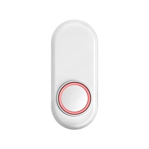 KlikAanKlikUit Wireless Push Button For Doorbells-White ACDB-8000A 70272 By Trust Smart Home