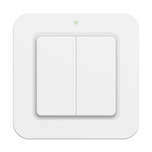 KlikAanKlikUit Wireless Wall Switch Single / Double AWST-9000 70235By Trust Smart Home