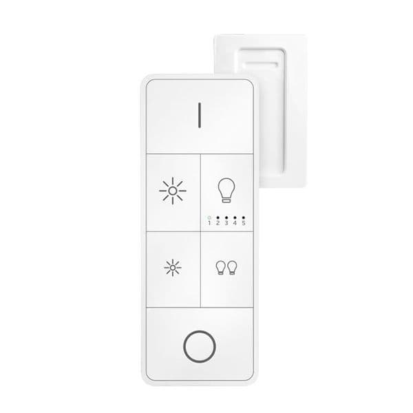 KlikAanKlikUit Zigbee Remote Control With Wall Mount   ZYCT-202 70171 By Trust Smart Home