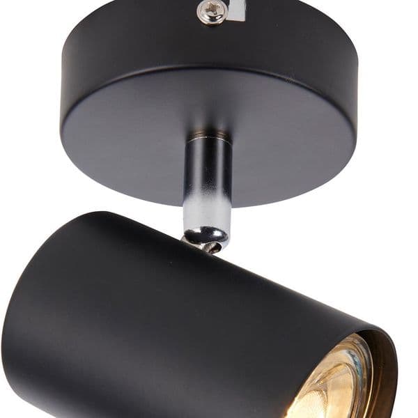 Saxby Arezzo 1lt Black 35w 101333 By Massive Lighting
