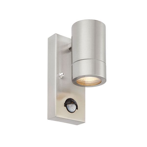 Saxby Atlantis PIR 1lt Wall IP44 7w 75429 By Massive Lighting