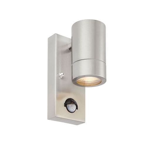 Saxby Atlantis PIR 1lt Wall IP44 7w 75429 By Massive Lighting
