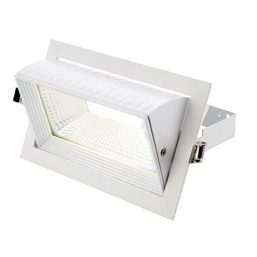Saxby Axial Rectangular 35w Cool White 78542 By Massive Lighting