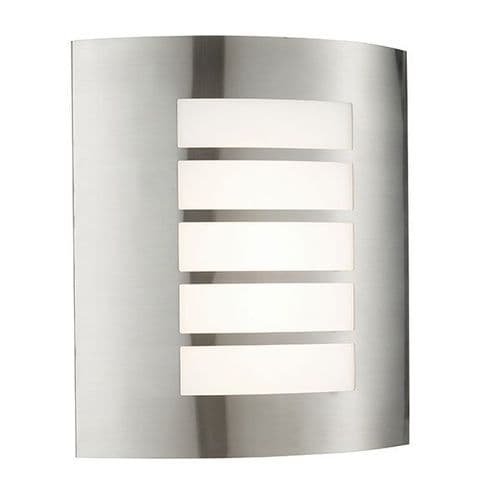 Saxby Bianco LED 1lt Wall IP44 7w Warm White 75930 By Massive Lighting