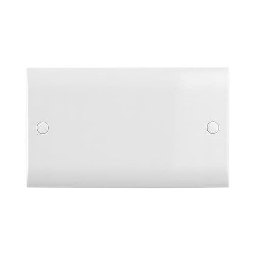 Saxby Curved Edge 2G Blanking Plate CE882 By Saxby Electrical