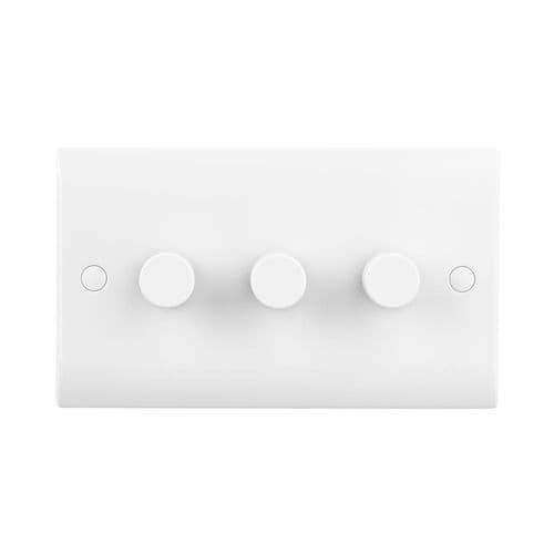 Saxby Curved Edge 3G LED Dimmer 5-100W CE663 By Saxby Electrical