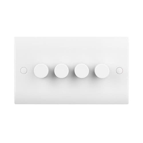 Saxby Curved Edge 4G LED Dimmer 5-100W CE664 BY Saxby Electrical