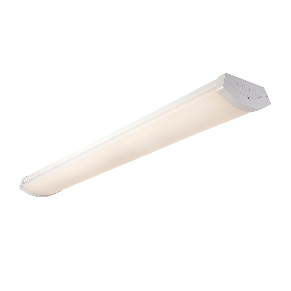 Saxby DualLED 4ft EM 20w/38w Tri Colour Batten 104024 By Massive Lighting