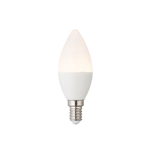 Saxby E14 LED Candle Dimmable 5.8w Warm White 76805 By Massive Lighting