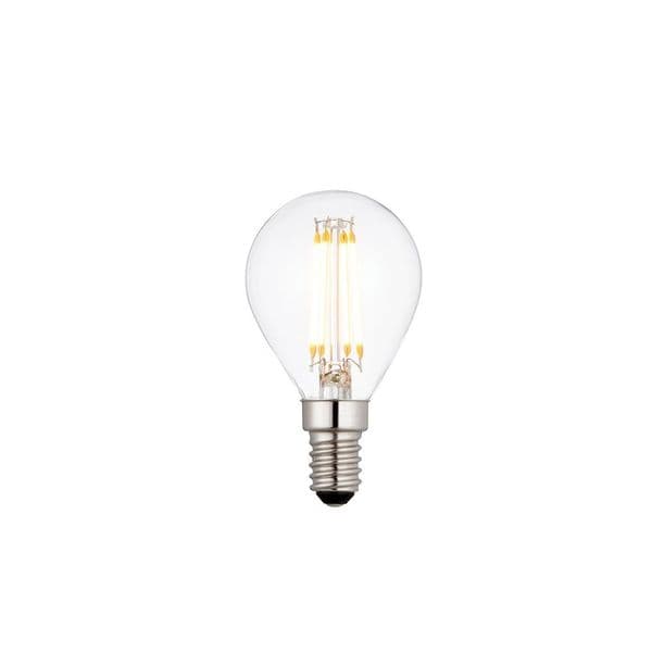 Saxby E14 LED Filament Golf Dimmable 4w Warm White 76797 By Massive Lighting